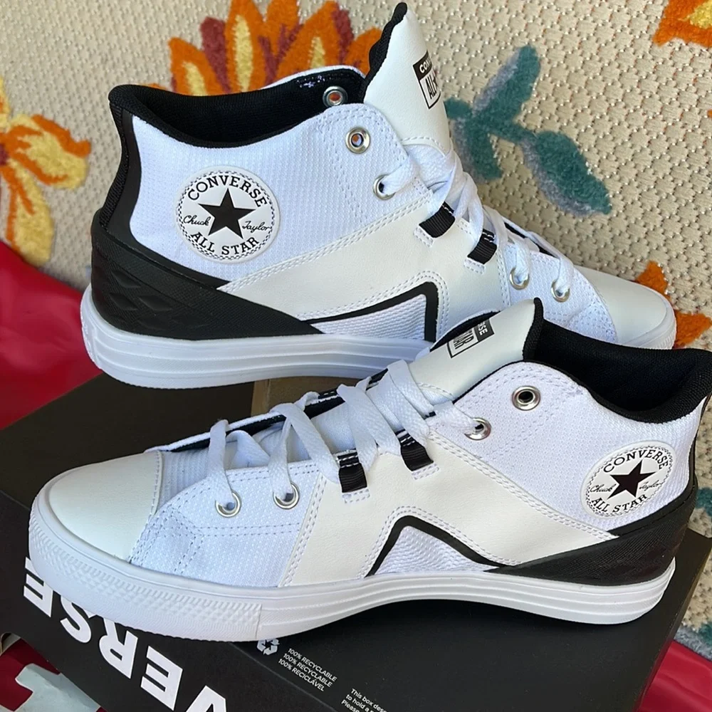 Converse A01168C
CTAS FLUX ULTRA MID WHITE/BLACK/WHITE
Men’s sneakers - Picture 11 of 16
